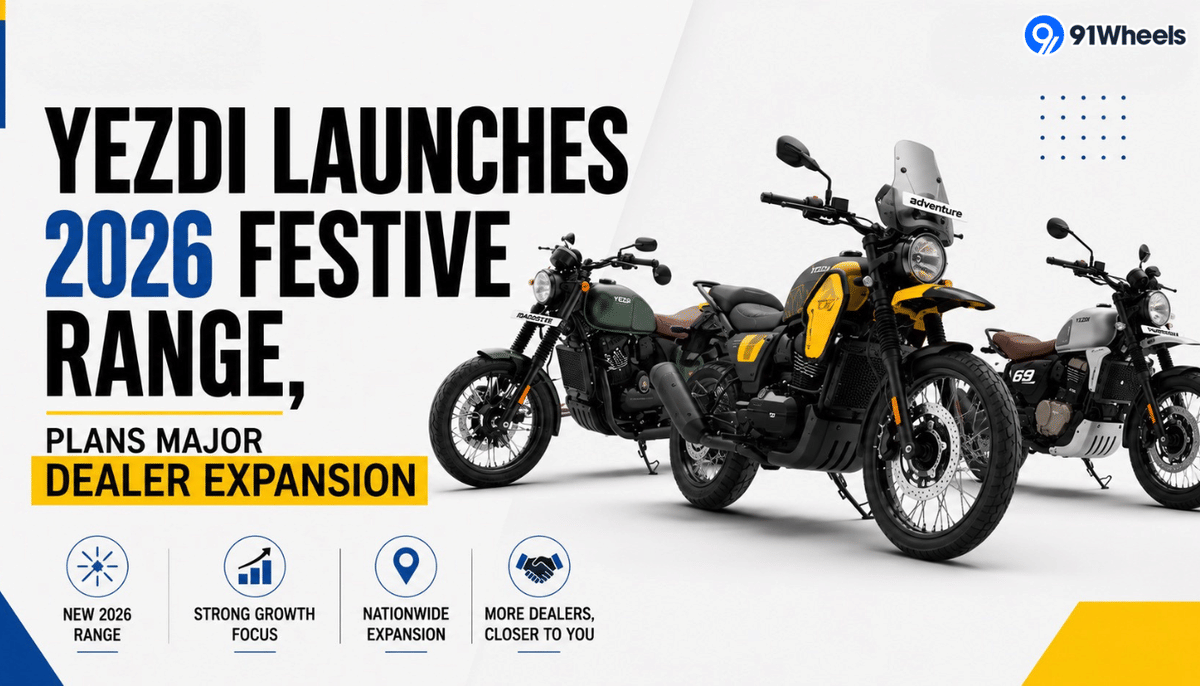 Yezdi Launches 2026 Festive Range, Plans Major Dealer Expansion Yezdi Launches 2026 Festive Range, Plans Major Dealer Expansion